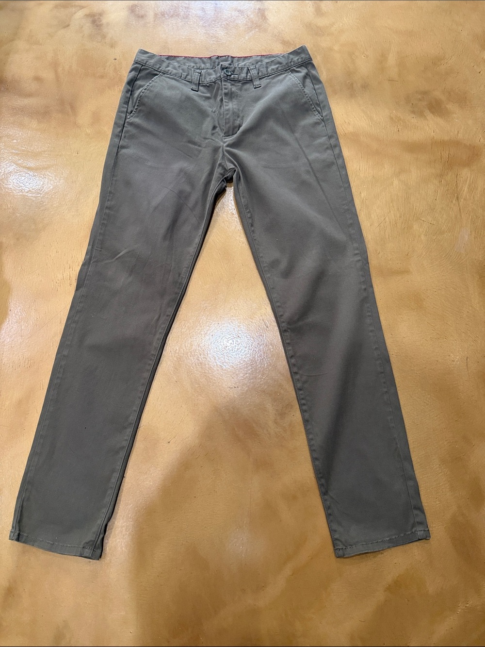 Active USA Khaki Green Straight Casual Pants. New condition.
